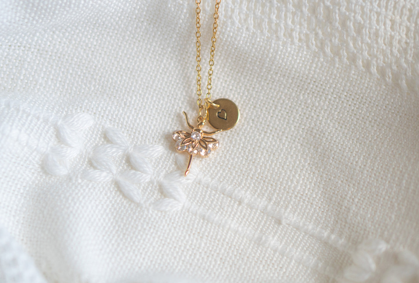 Ballet Girl Dancer Necklace