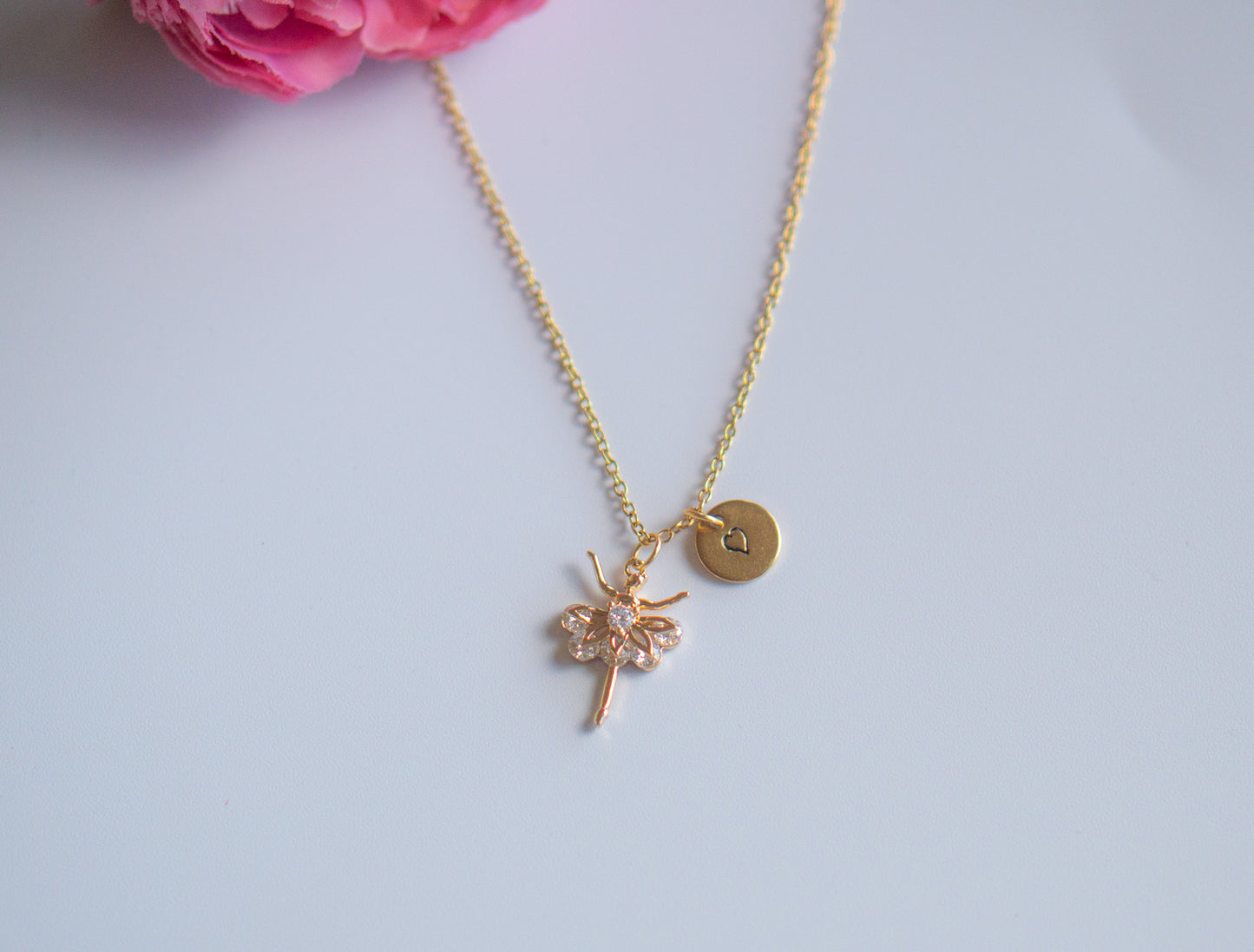 Ballet Girl Dancer Necklace