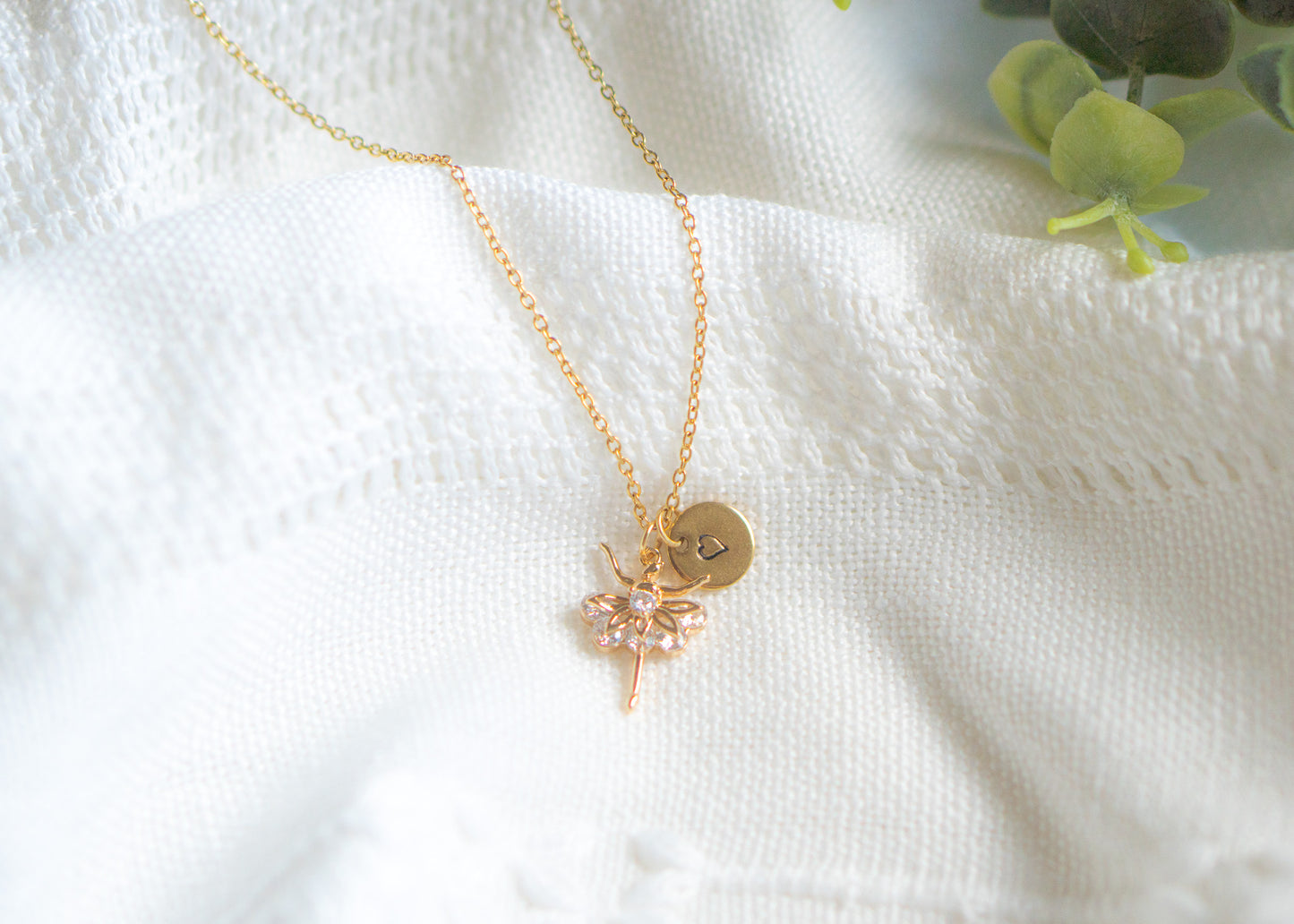 Ballet Girl Dancer Necklace