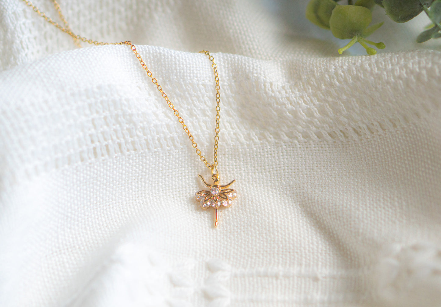 Ballet Girl Dancer Necklace