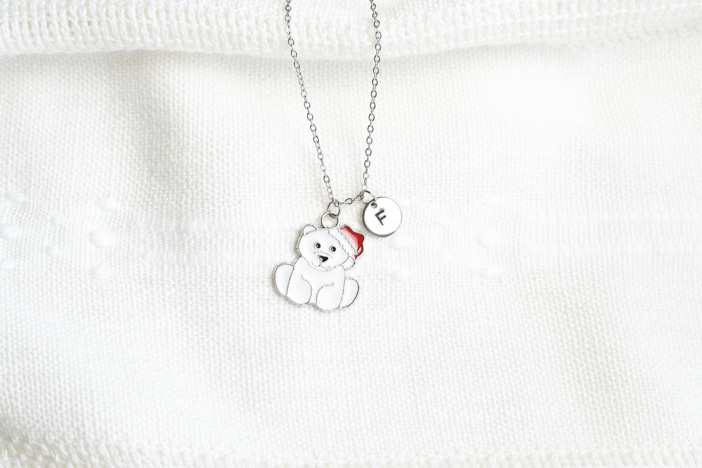 Christmas Polar Bear Necklace