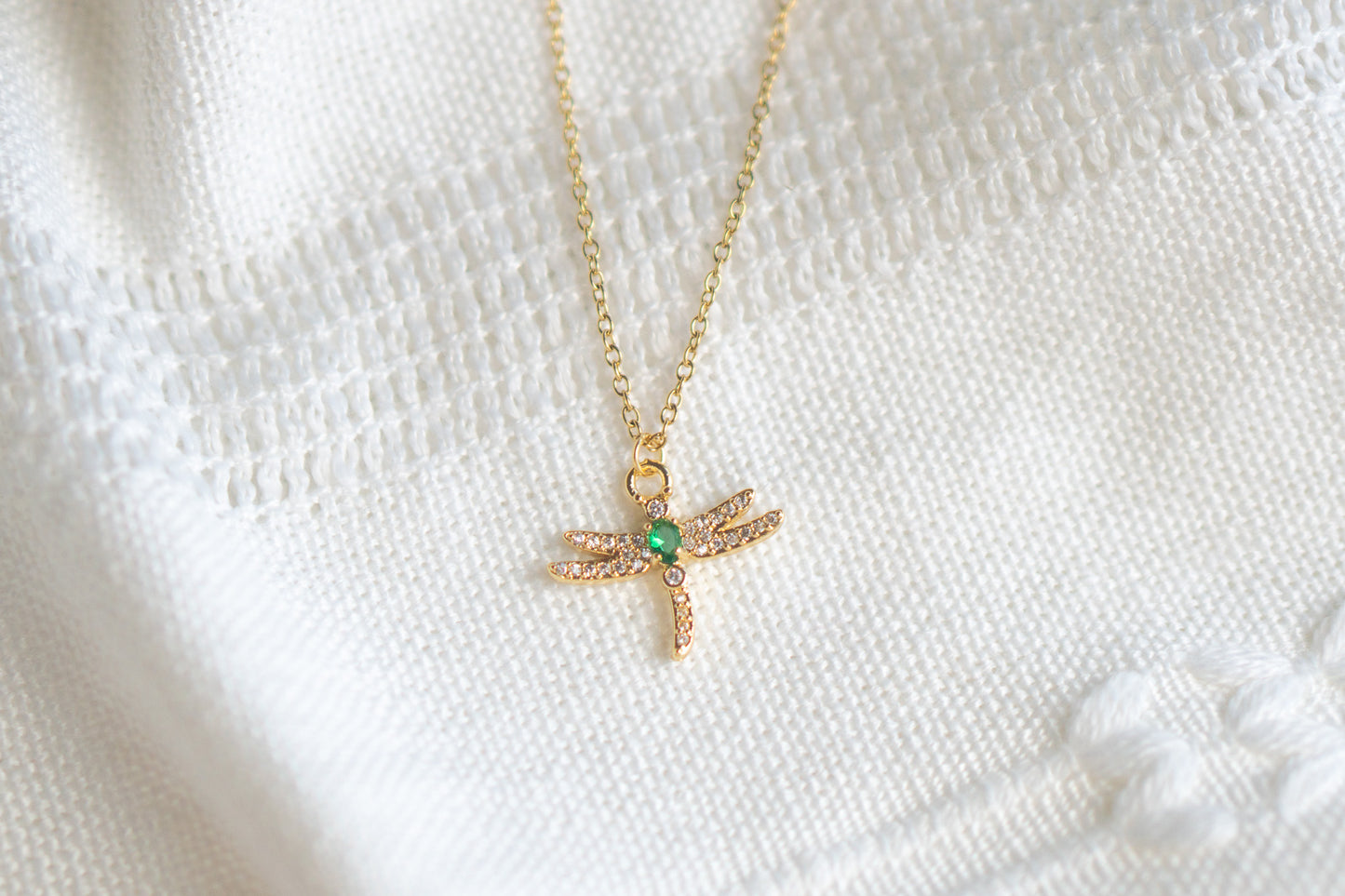 Small Dragonfly Necklace