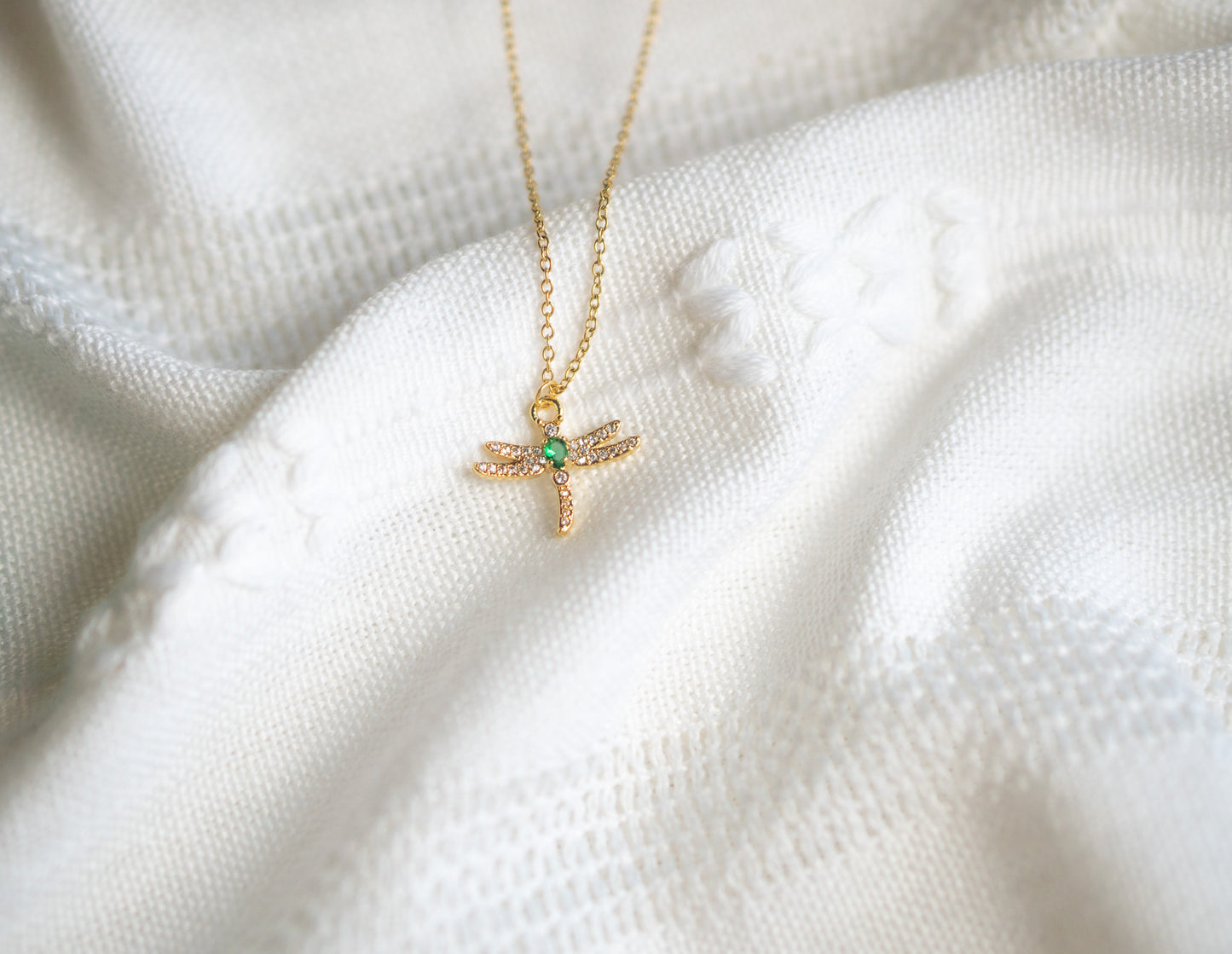 Small Dragonfly Necklace