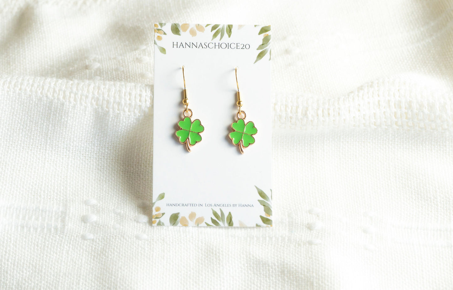 Four Leaf Clover Earrings