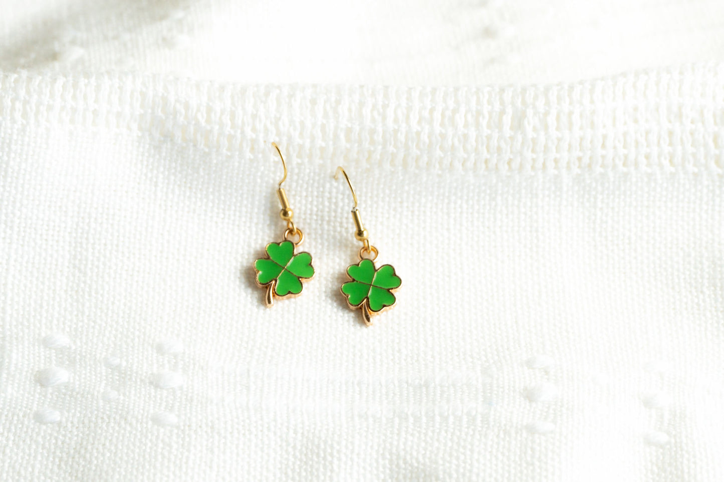 Four Leaf Clover Earrings