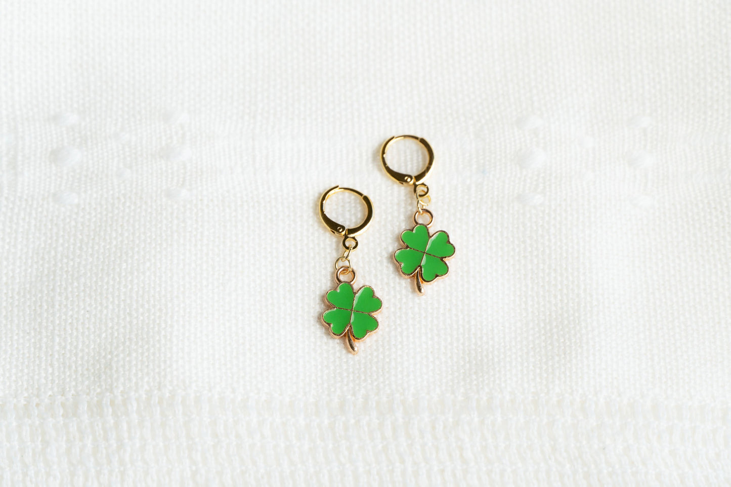 Four Leaf Clover Earrings