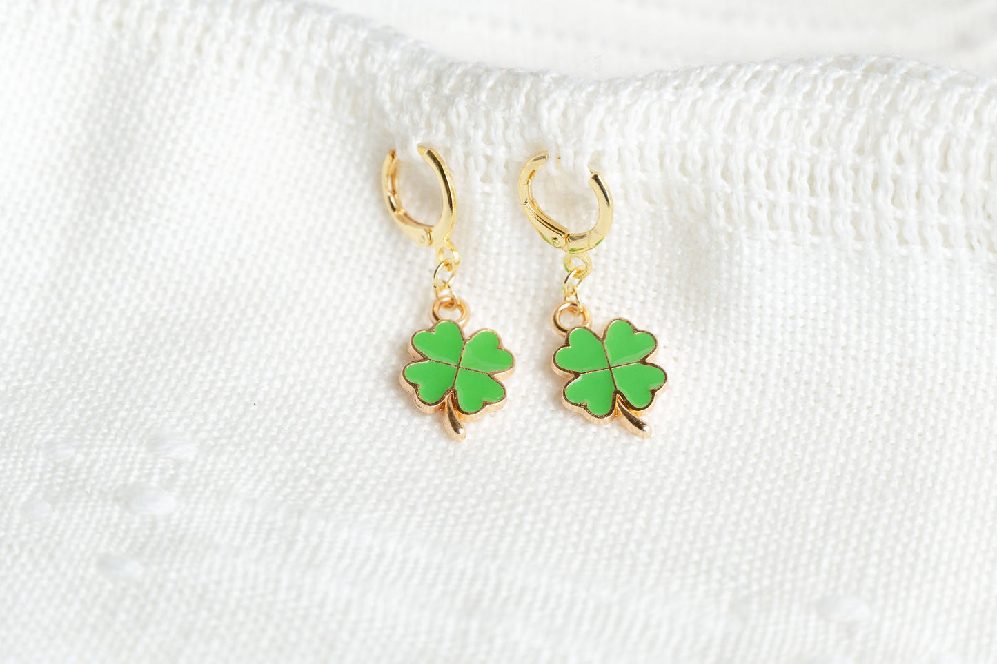 Four Leaf Clover Earrings