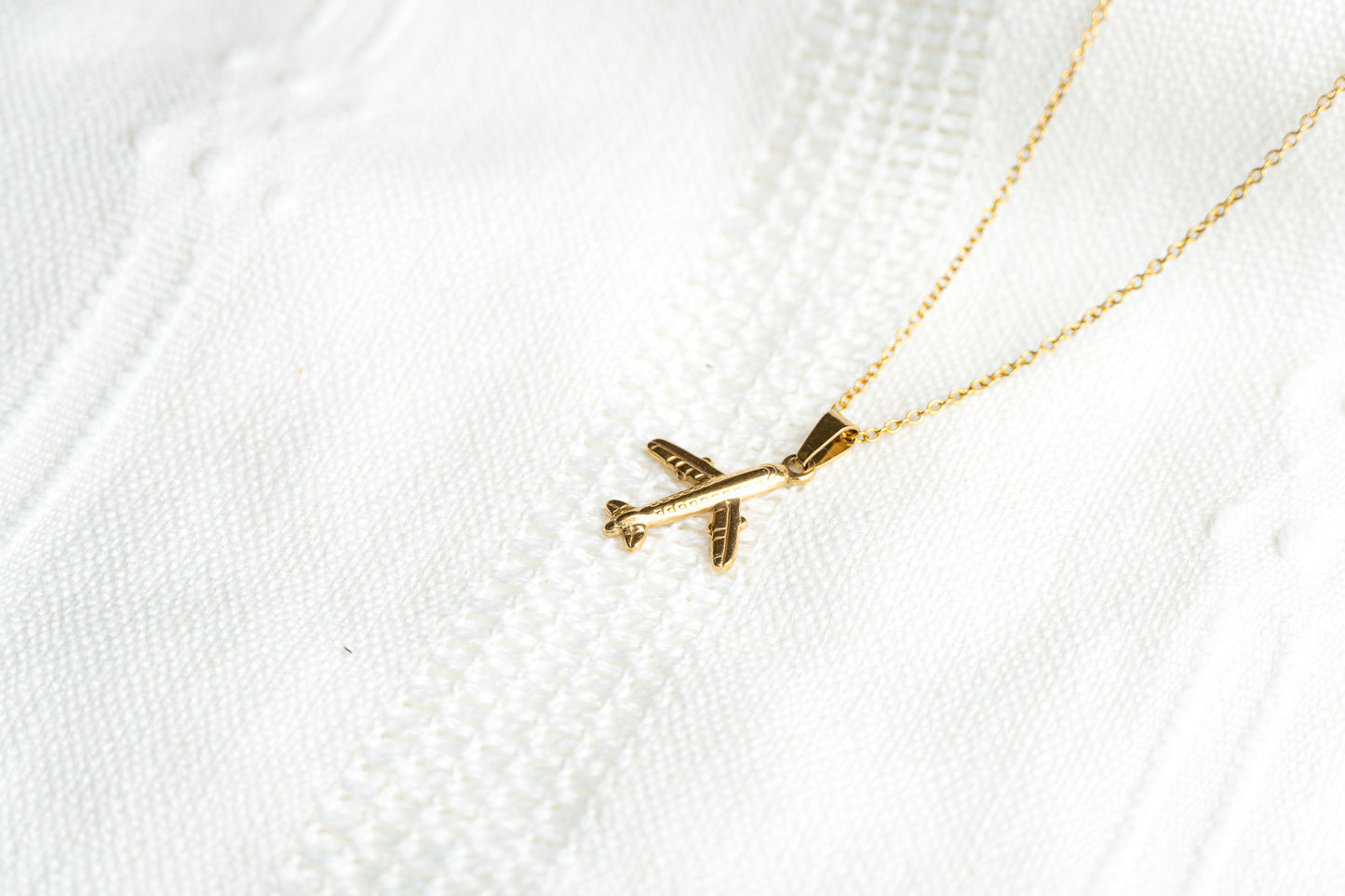 Gold Airplane
