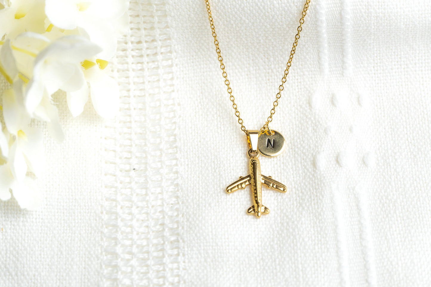 Gold Airplane