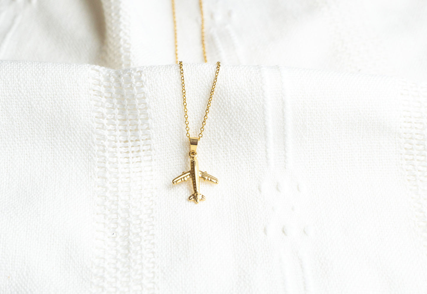 Gold Airplane