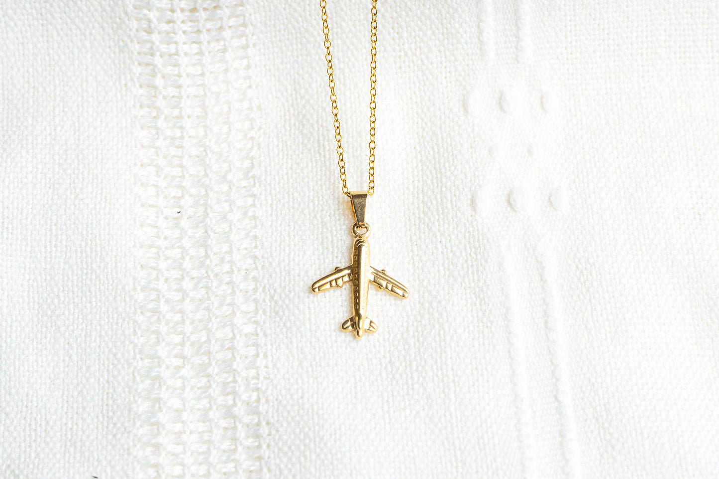 Gold Airplane
