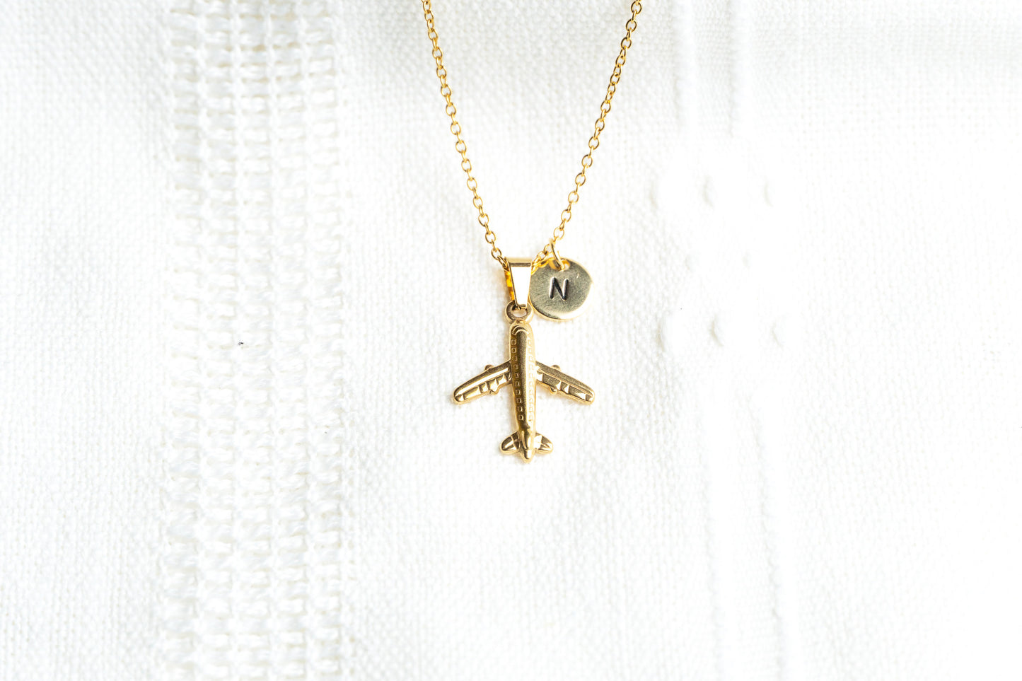 Gold Airplane