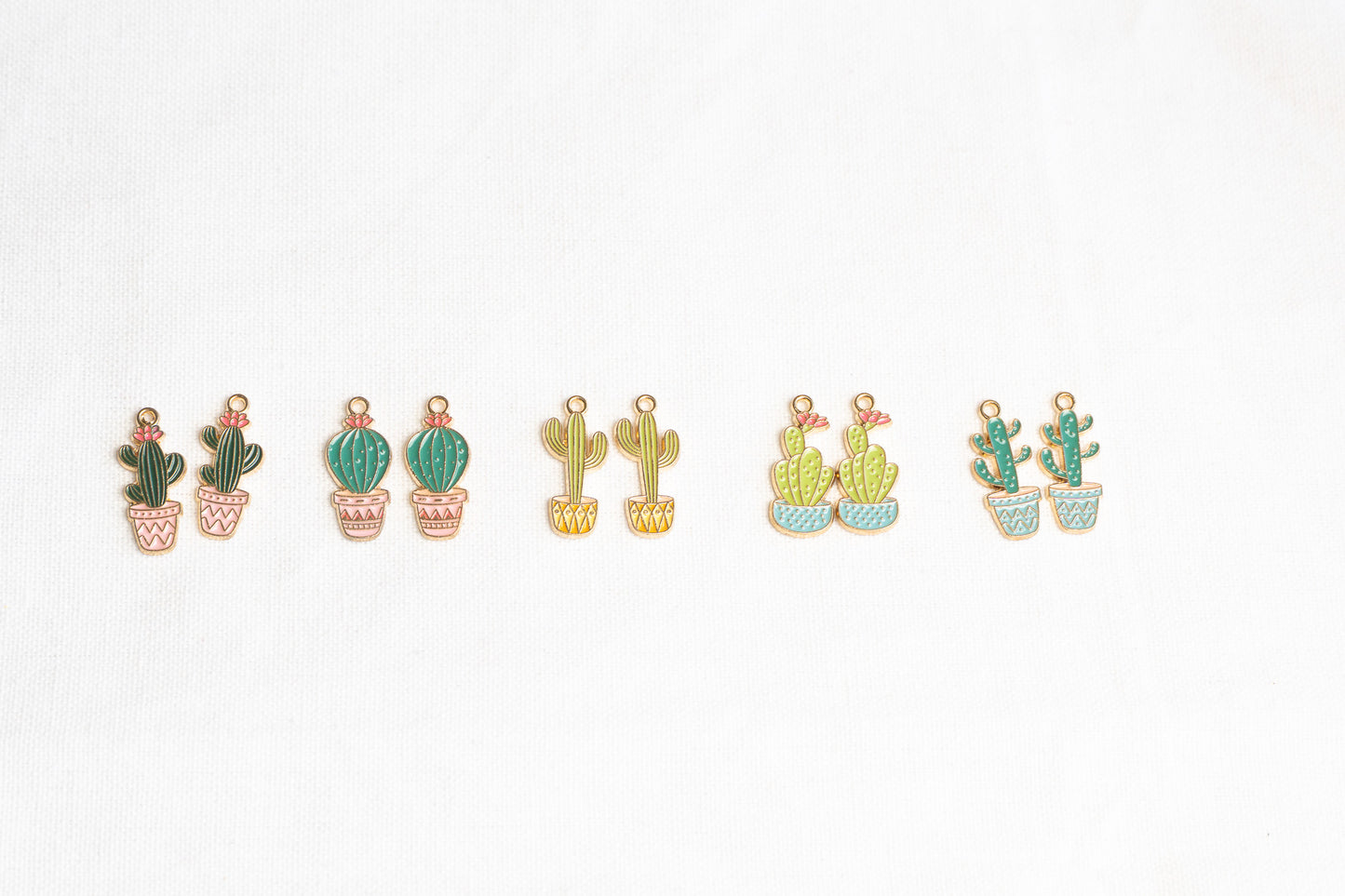 Cactus Charm Earrings