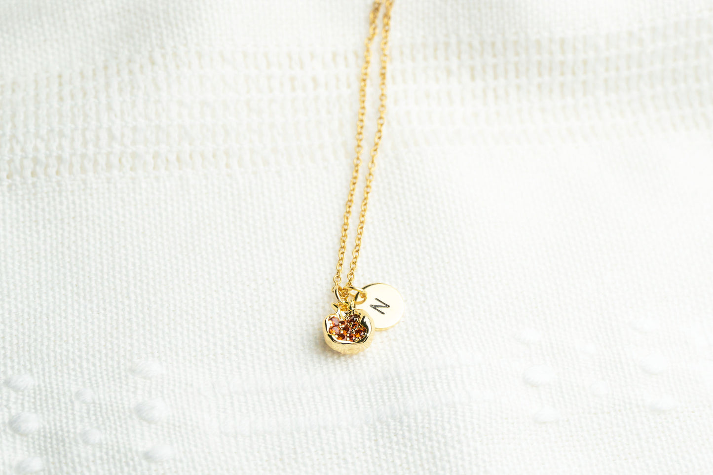 Pomegranate Pendant Necklace