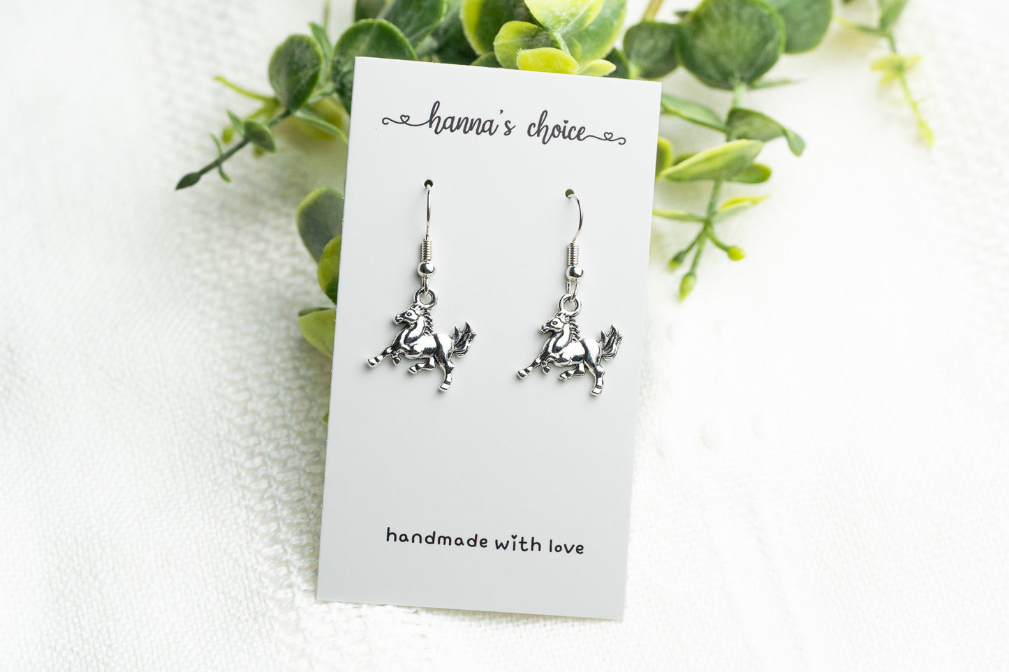 Running Horse Earrings