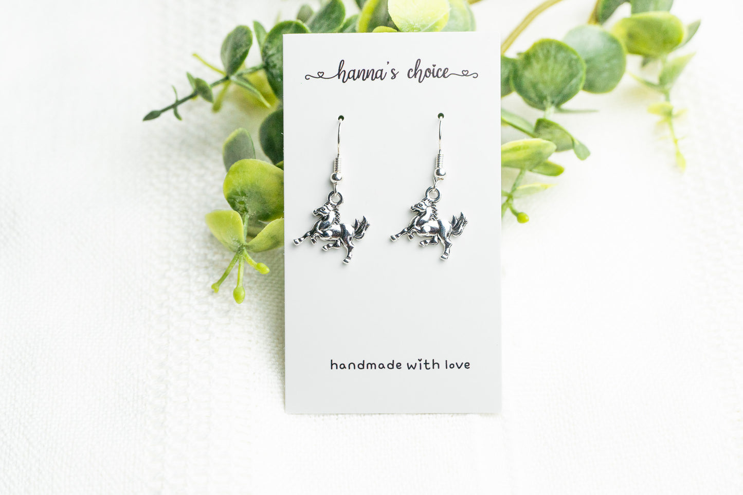 Running Horse Earrings