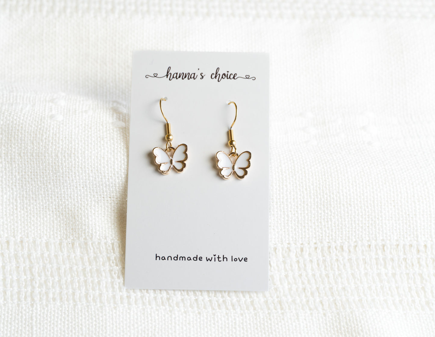 Dainty Butterfly Earrings