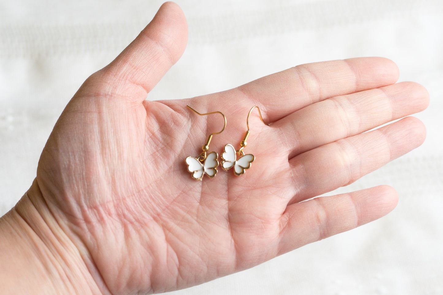 Dainty Butterfly Earrings