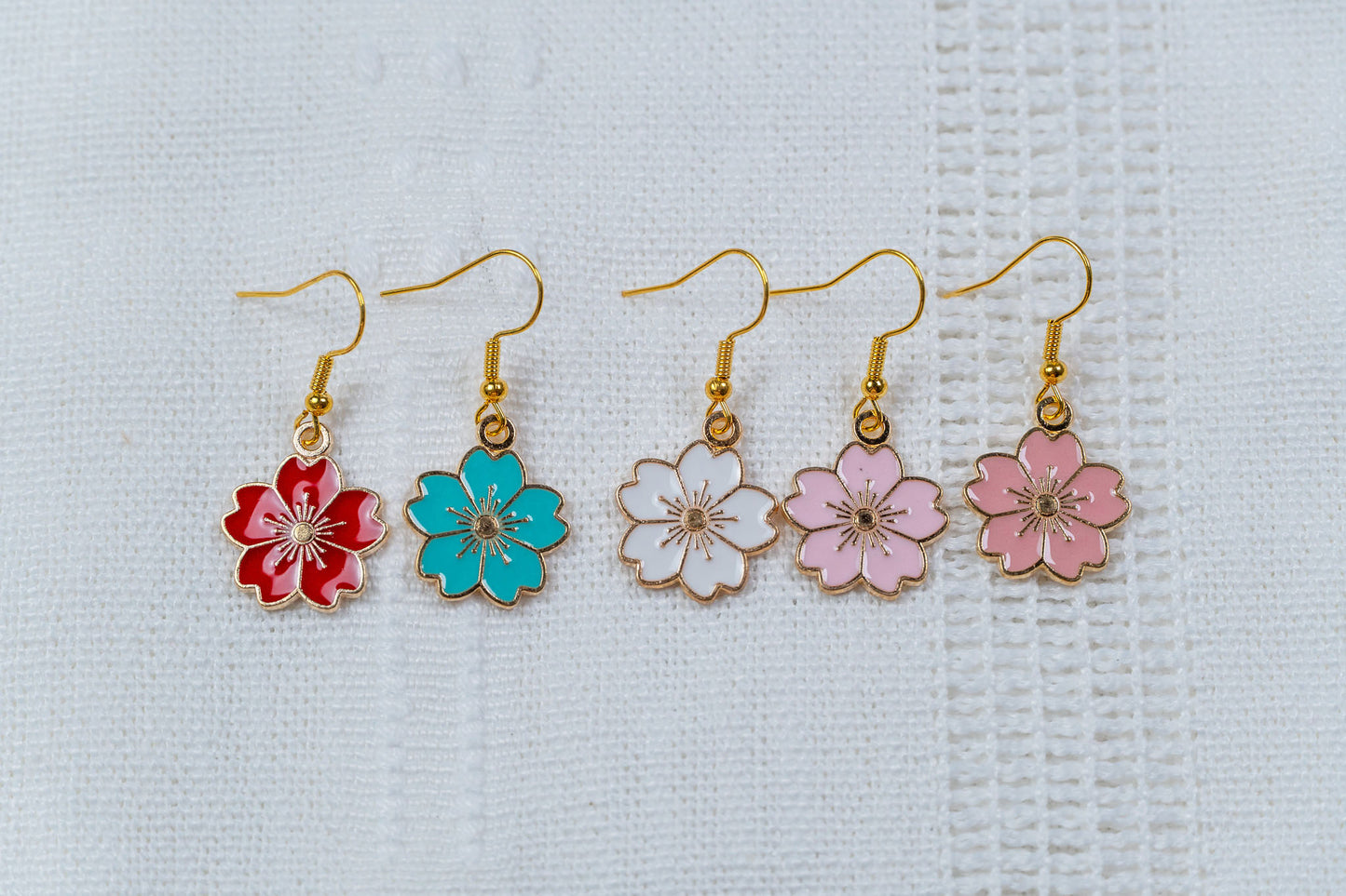 Sakura Flower Earrings