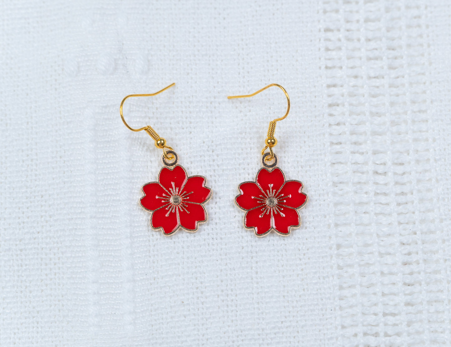 Sakura Flower Earrings