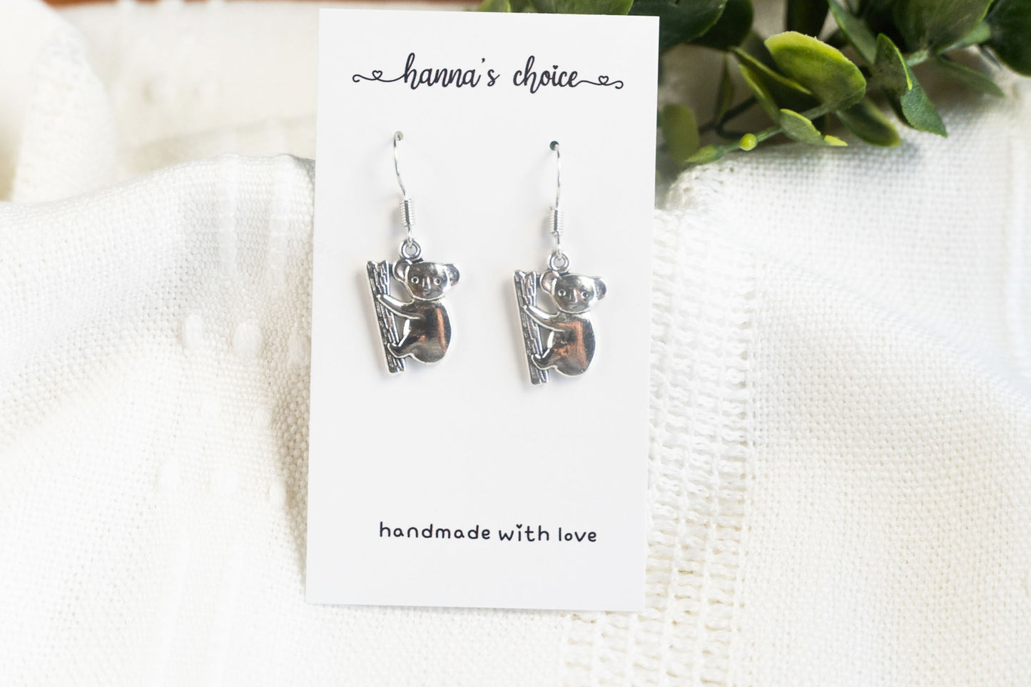 Koala Earrings