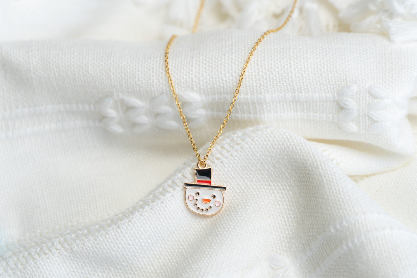 Cute Snowman necklace