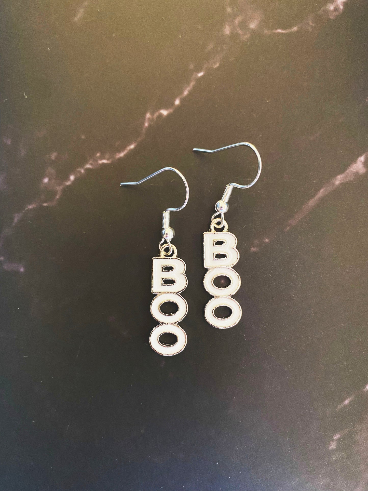 Halloween "BOO" Earrings