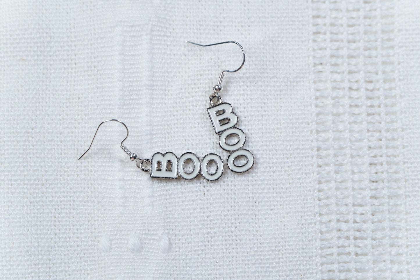 Halloween "BOO" Earrings