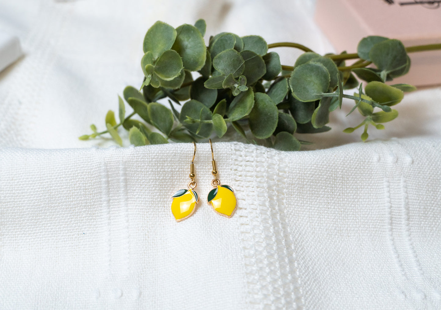 Fruit Lemon Earrings