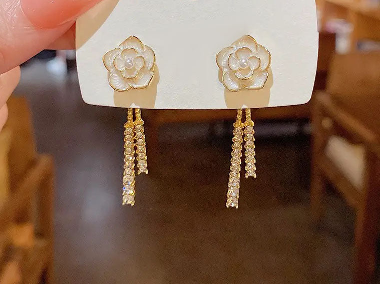 Camellia Flower Stud