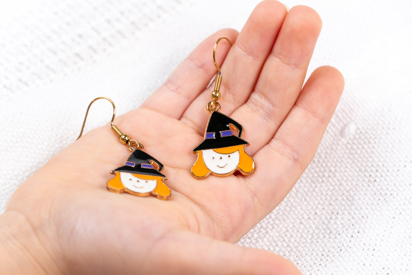 Halloween "Witch Earrings"