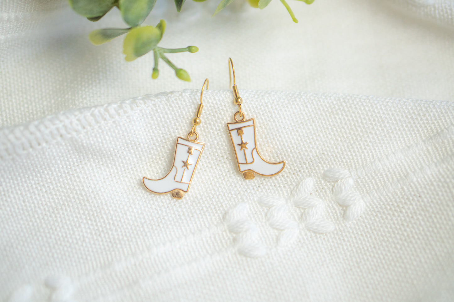 Cowgirl Boots Earrings