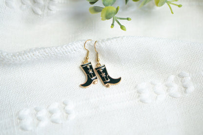 Cowgirl Boots Earrings