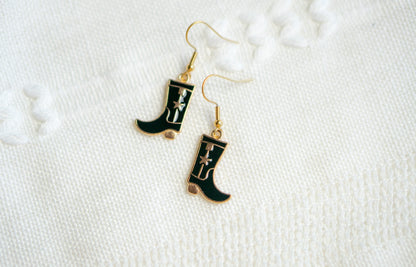 Cowgirl Boots Earrings