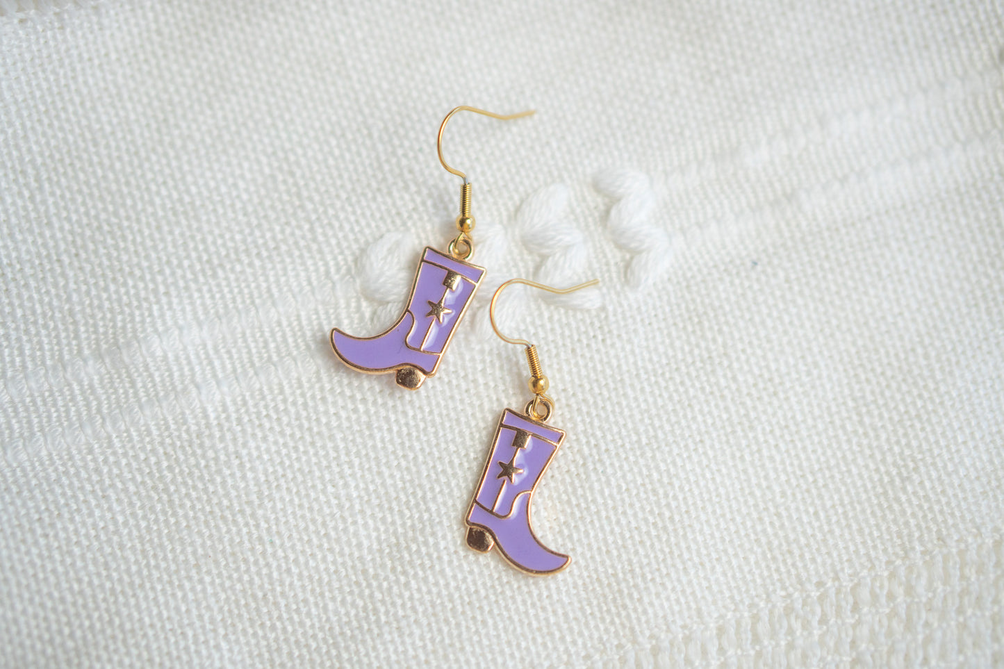 Cowgirl Boots Earrings