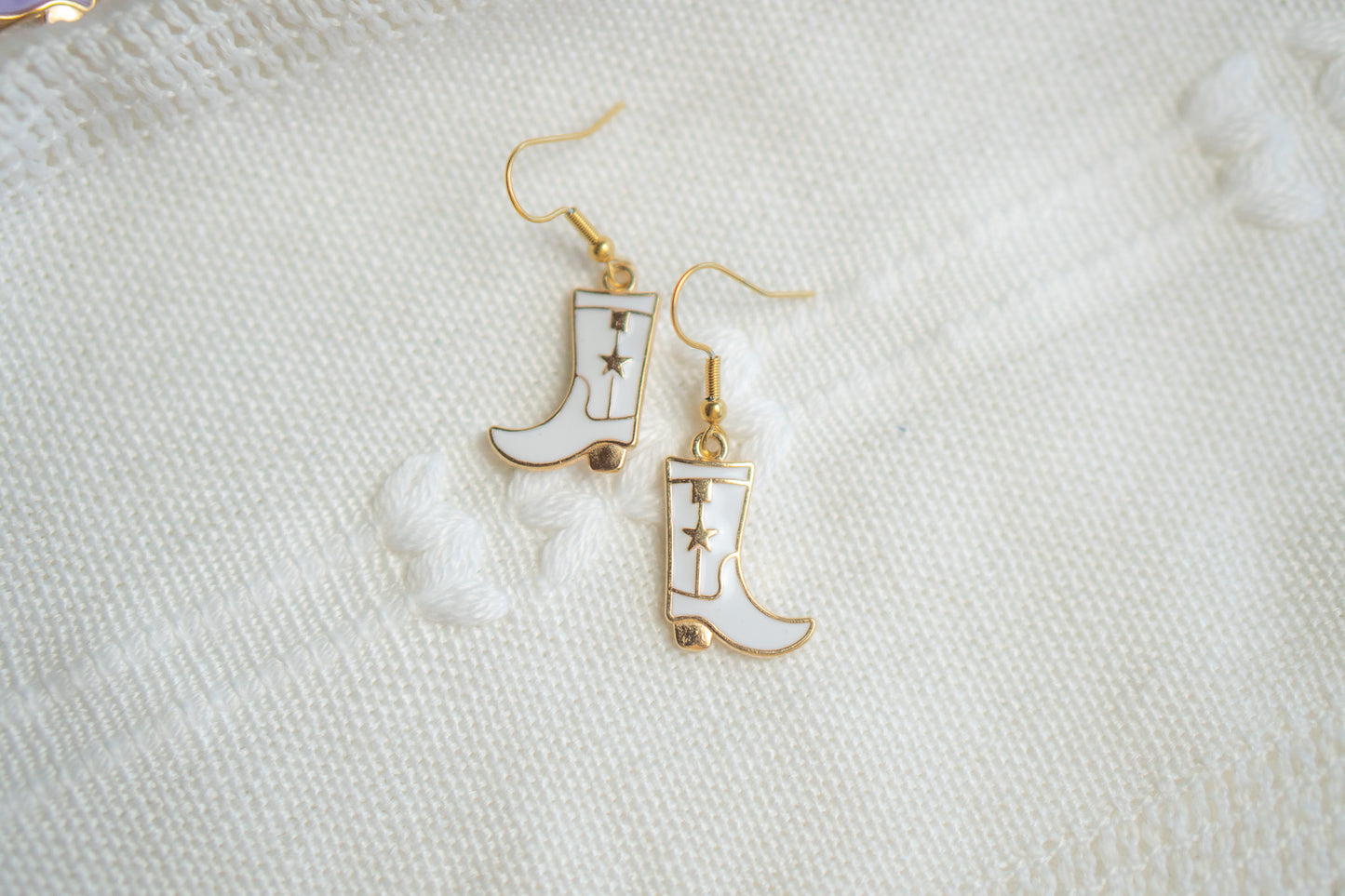 Cowgirl Boots Earrings