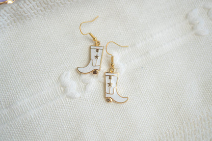 Cowgirl Boots Earrings