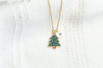 Christmas Tree Necklace