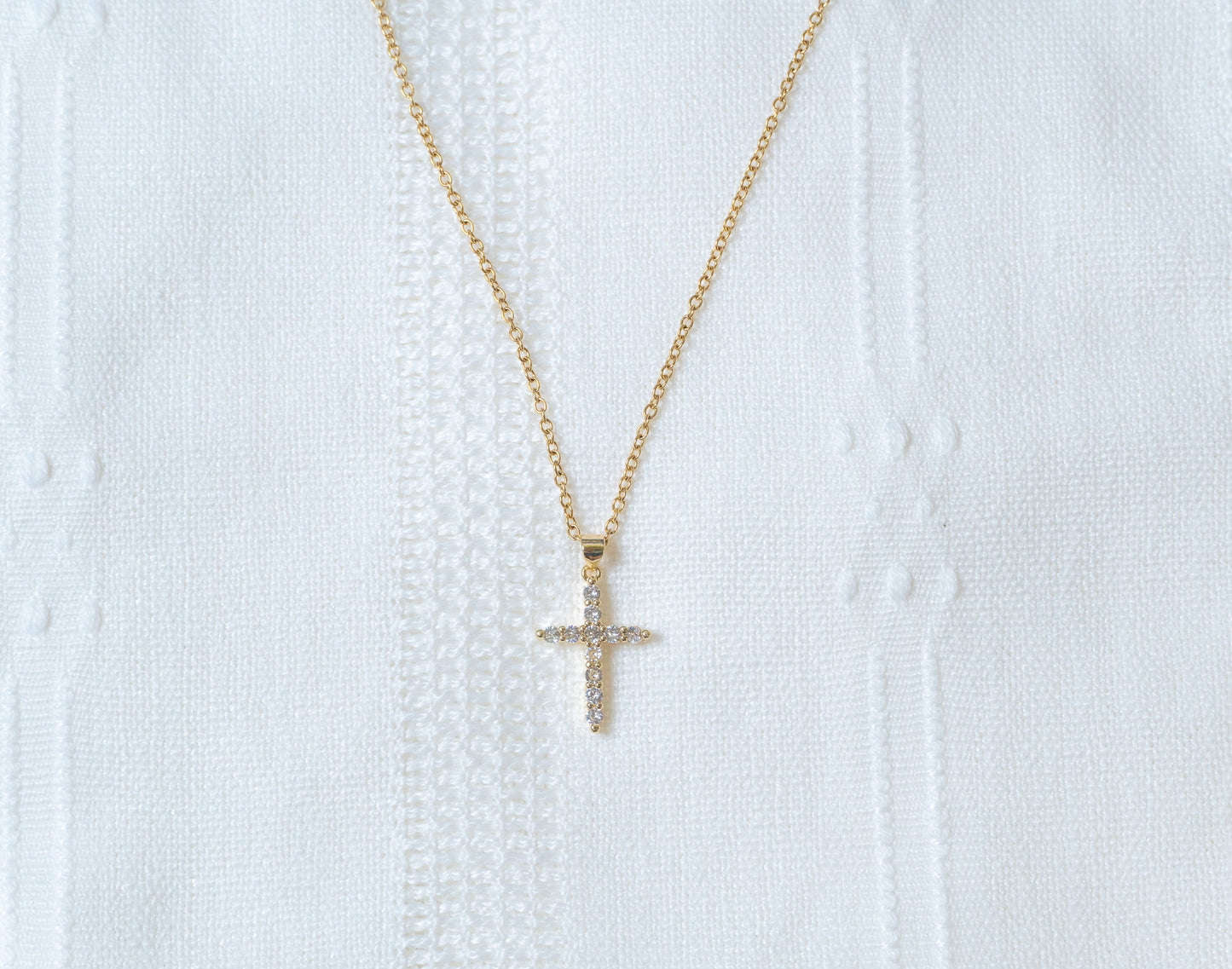 Gold Cross Necklace