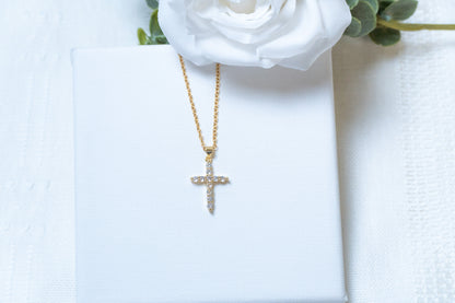 Gold Cross Necklace