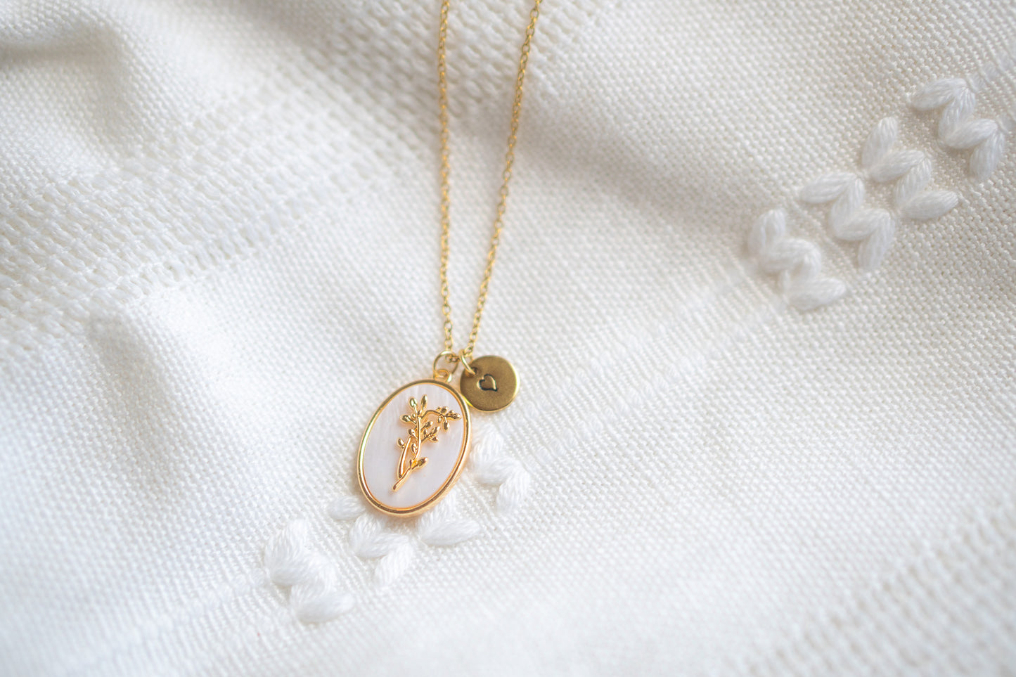 December Birth Flower Necklace