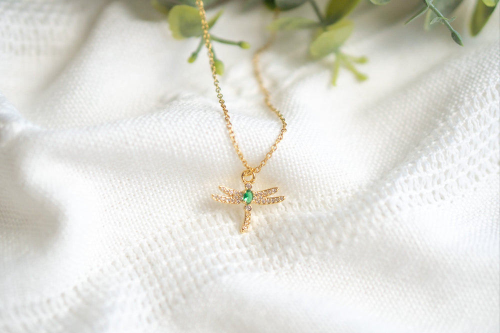 Small Dragonfly Necklace