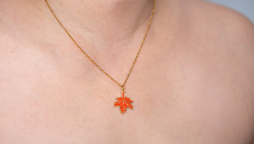 Maple Leaf Necklace