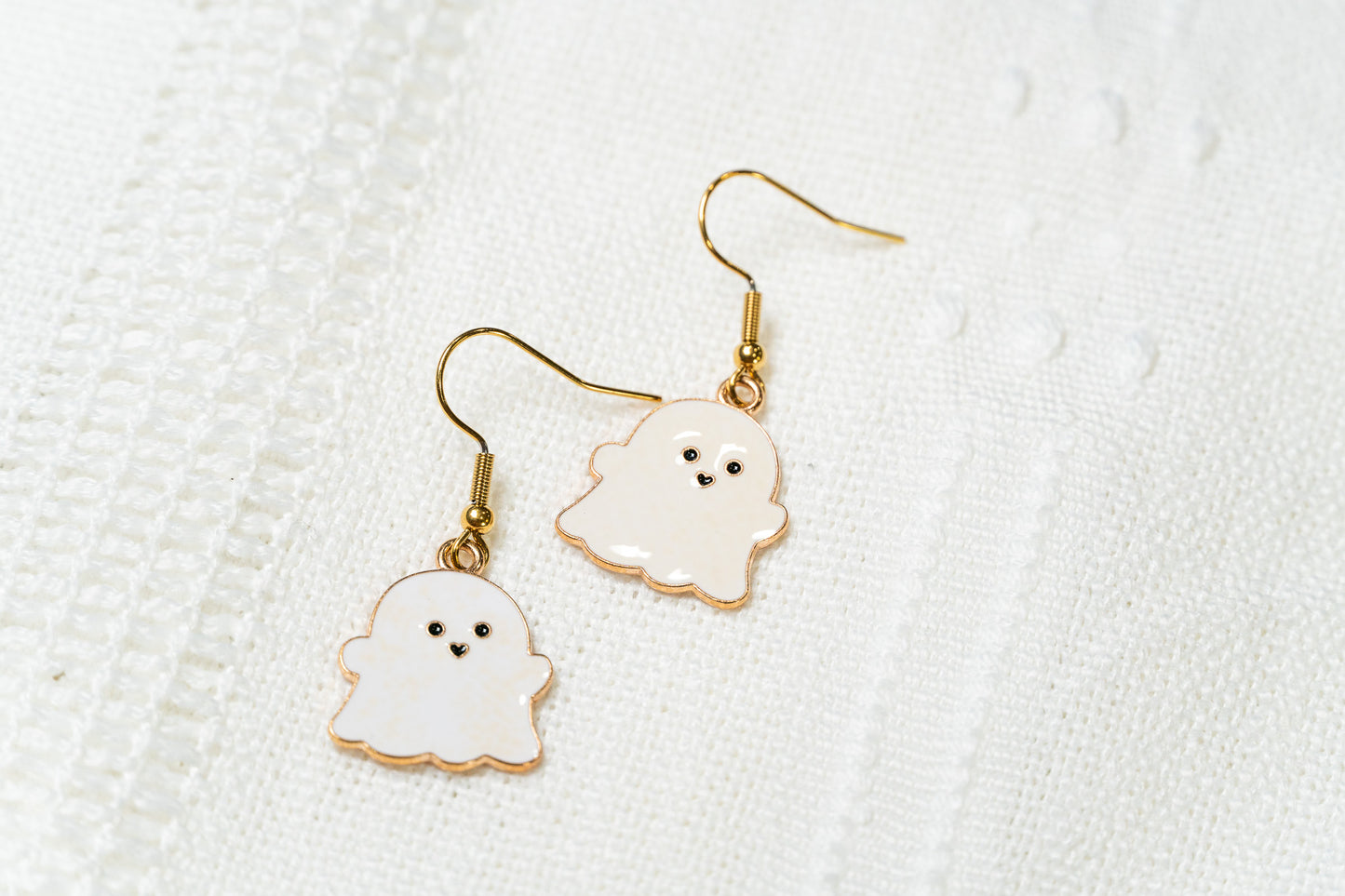 Halloween "Black Ghost" Earrings