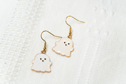 Halloween "Black Ghost" Earrings