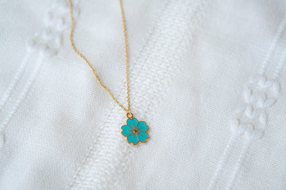 Sakura Flower Necklace