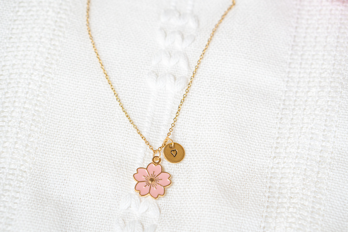 Sakura Flower Necklace