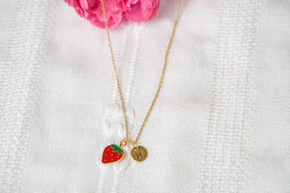 Strawberry Necklace