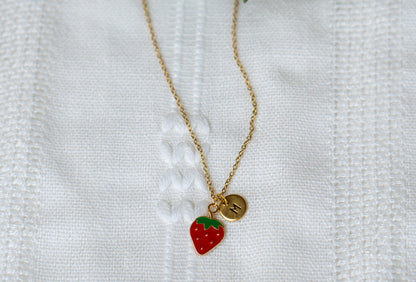 Strawberry Necklace