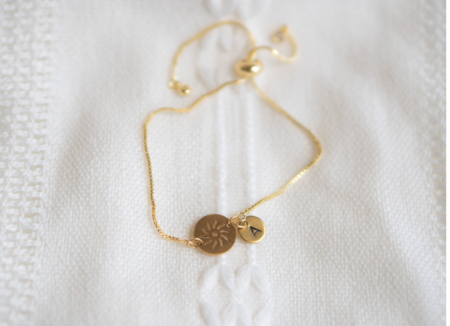 Boho Gold Sun Bracelet